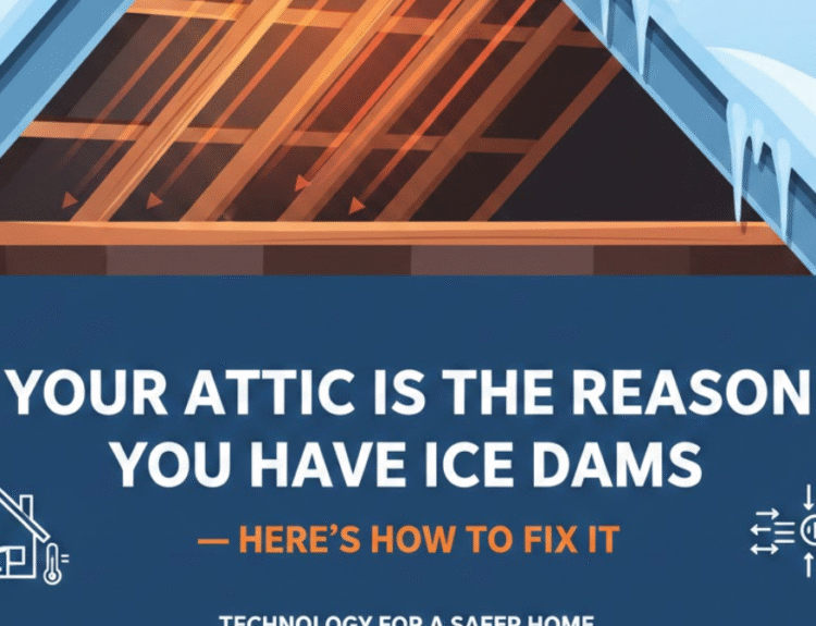 Your Attic Is the Reason You Have Ice Dams — Here's How to Fix It