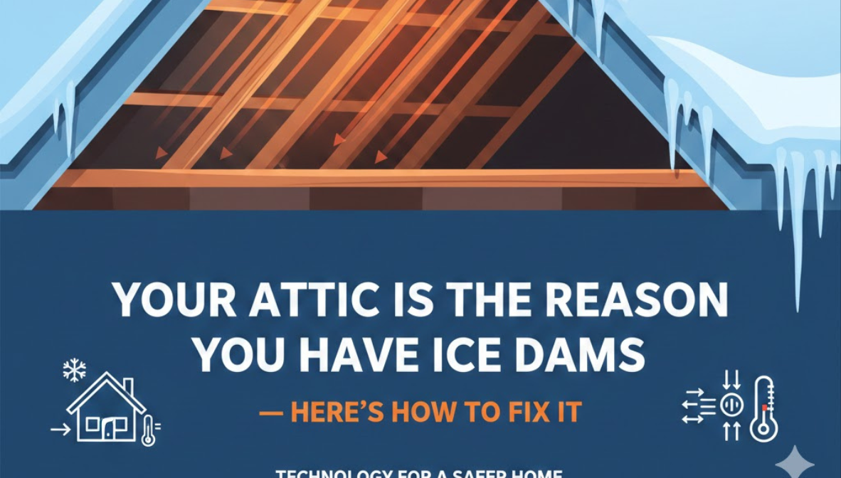 Your Attic Is the Reason You Have Ice Dams — Here's How to Fix It