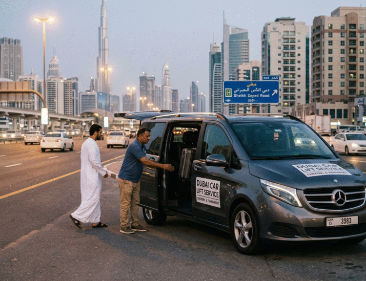 Dubai car lift service