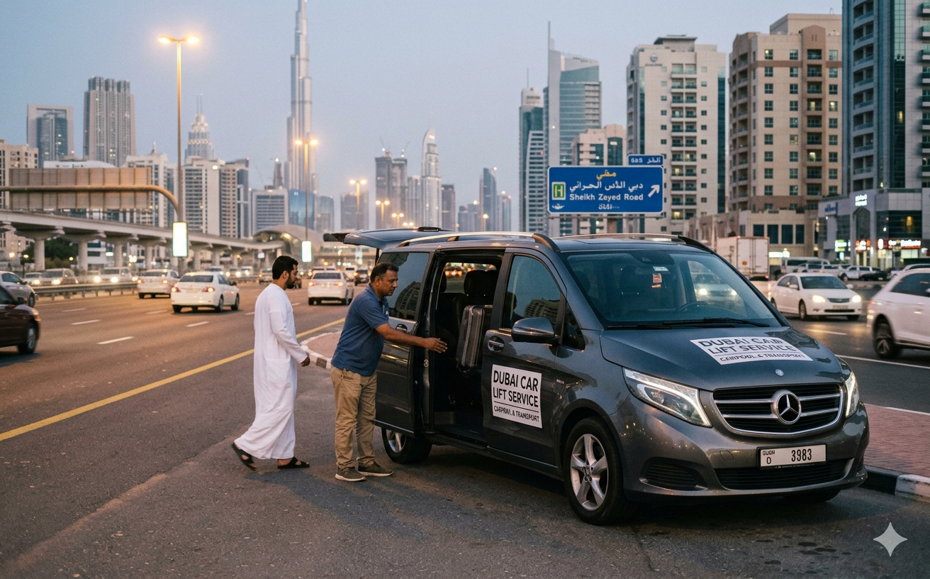 Dubai car lift service